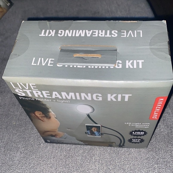 Live Streaming Kit Phone Holder plus light USB powered fits all phones - Picture 5 of 6